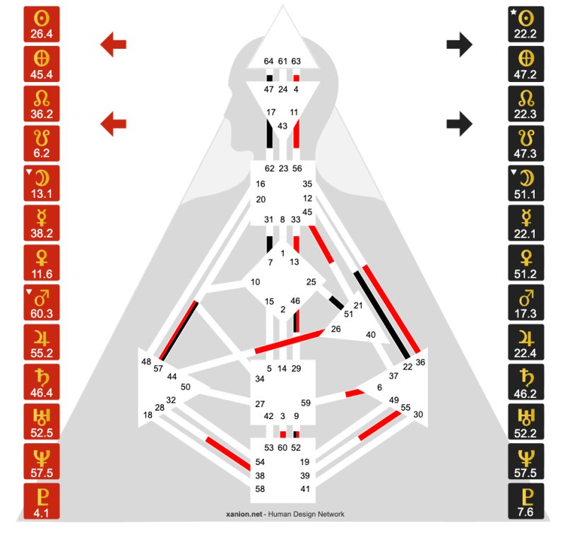 Nisarg B. NIkiel Bodygraph