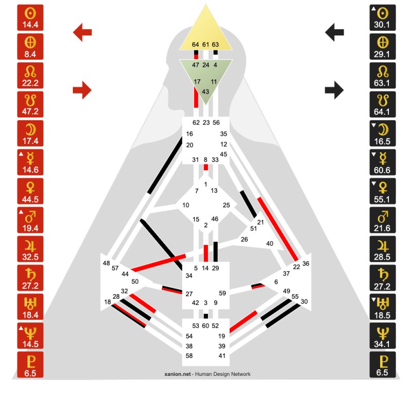 Helmy Kleinlugtenbeld Bodygraph
